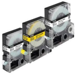 Yellow 18mmX9m LW300,LW400,LW600,LW700,LW900